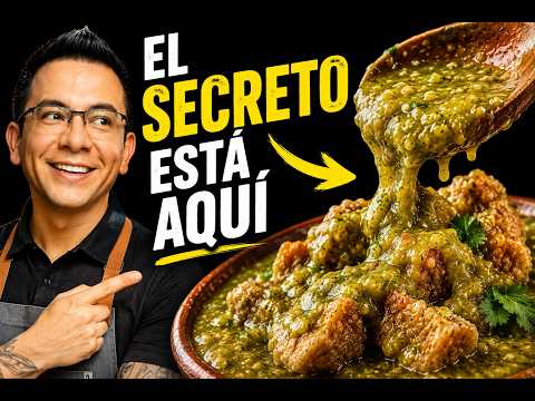 It’s not the CHICHARRÓN... it’s how you make the salsa! I'll tell you how!!!!