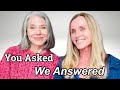 Answering your questionsfav skin care staying slim over 60 hrt romance and more