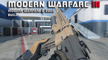 CALL OF DUTY MODERN WARFARE III : OG MODERN WARFARE 2 [2009] BUILD SHOWCASE 4K