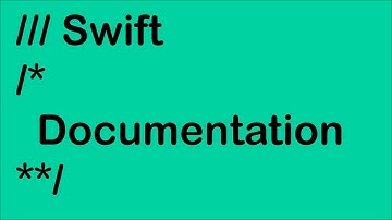 Learn Swift: Documentation