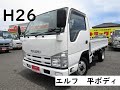 いすゞエルフトラックフルフラットロー　全低床１．５トン平ボディー　荷台床板張り　排ガス浄化装置　５ＭＴ　総重量３．５トン未満