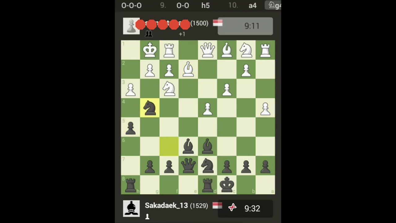 10⏰22.Qe3+ Scandinavian Defense: Boehnke Gambit