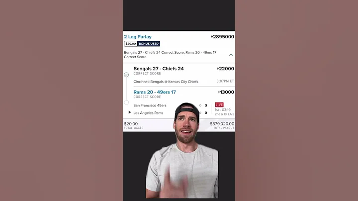 FanDuel Sportsbook $579k WILD Exact Score NFL Parlay - DayDayNews
