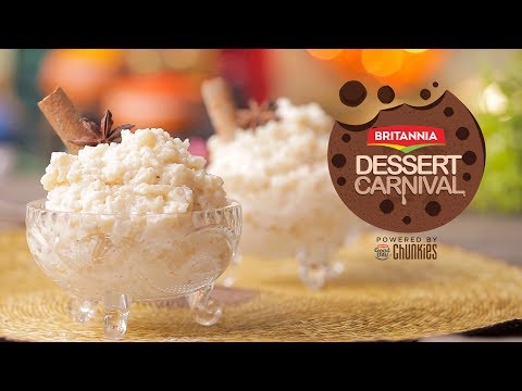 Spiced Rice Pudding Recipe | How To Make Classic Rice Pudding | Britannia Dessert Carnival