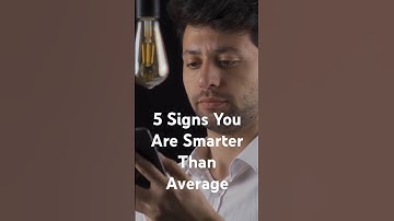5 Signs You’re Smarter Than The Average #facts #motivation