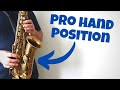 Hand Position For Sax - Is Yours Like THIS? #113
