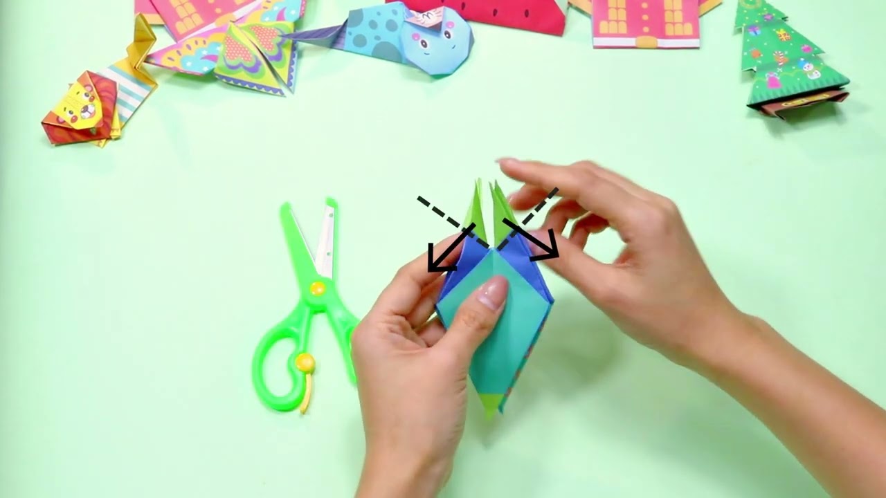 43- Lobster -origami folding steps - 47 patterns