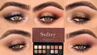 5 LOOKS 1 PALETTE | FIVE EYE LOOKS WITH THE SULTRY PALETTE BY ANASTASIA (ABH) | PATTY