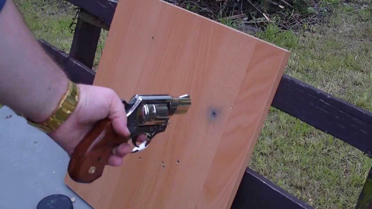 Alfa 620 .22 Flobert vs 19mm Particleboard