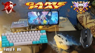 Free Fire Gaming Keyboard |⌨️🖱️📱GG MOUSE PRO 2 @ggmouseproapp  #freefire #gameplay #ffffff LIVE