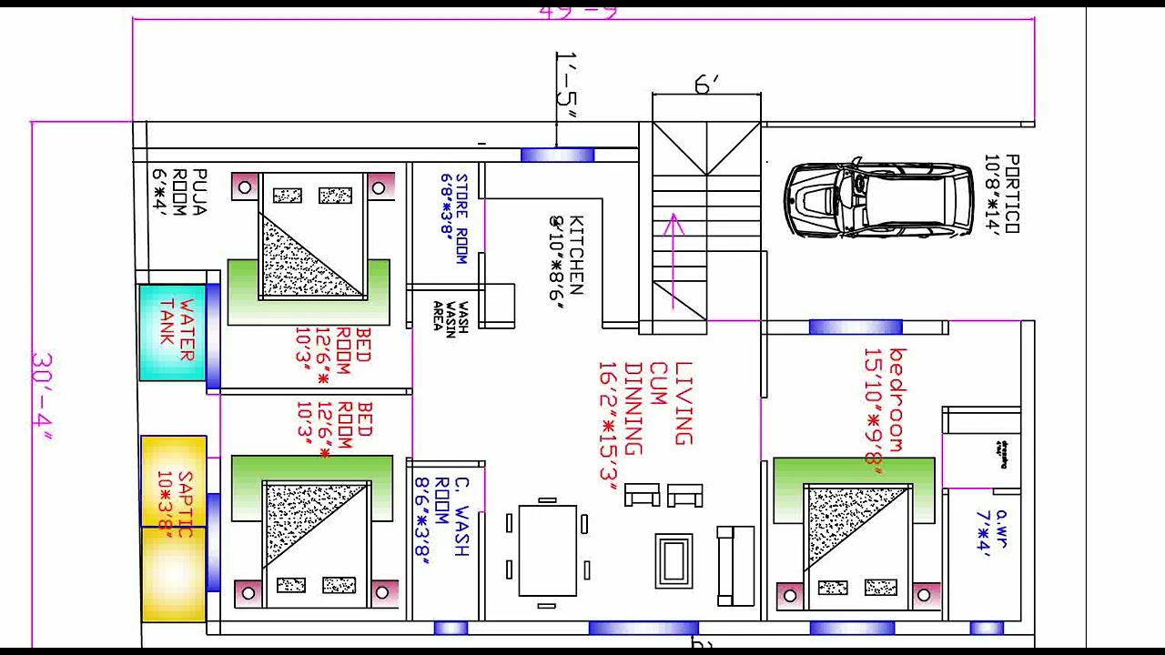 House Design Ghar Ka Naksha 30 49