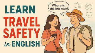 Aprenda frases de segurança para viagens em inglês | Confiança na vida real para iniciantes | Pod...