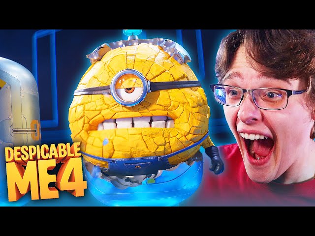 DESPICABLE ME 4 Official Trailer 2 REACTION! class=