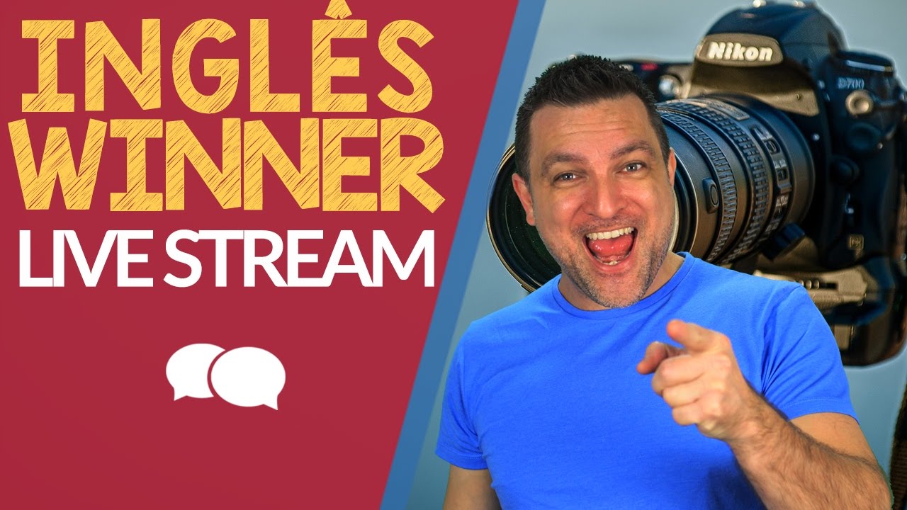 dicas de ingles avançado Inglês Winner Live Stream - Testing Guys