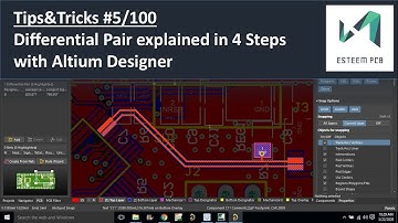 Altium Designer Tips #5: Differential Pair Tool in just 4 Steps