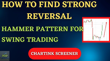 Strong Reversal Hammer Patttern For Swing Trading With Chartink Scanner  || Funtechni Training