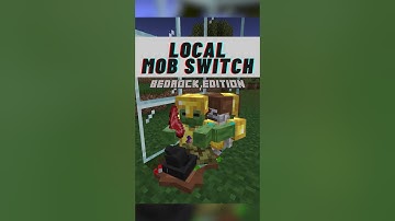 Minecraft Local Mob Switch [Bedrock 1.21+] #shorts
