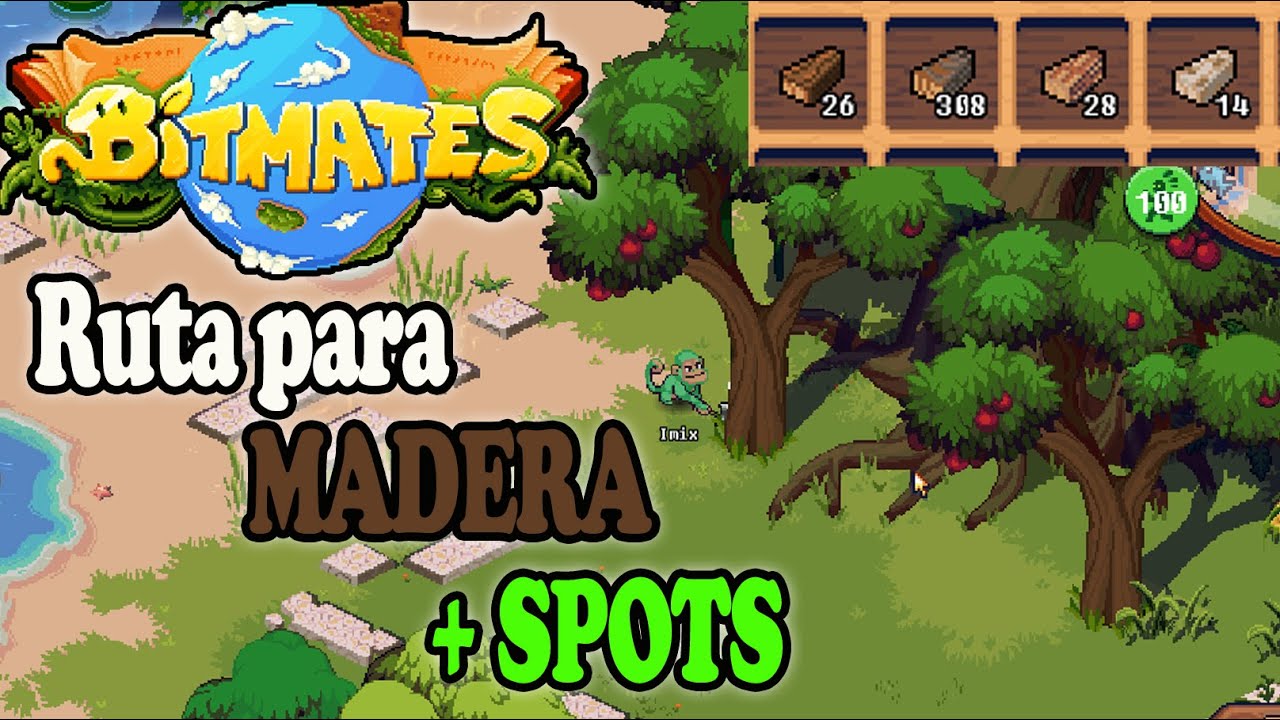 🌲 ¡Ruta Completa de Recolección de Madera en Bitmates! 📋 - YouTube