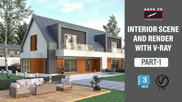 How to make a Interior Scene & Render with V-RAY I Part01 (Bangla) I Architectural Visualization