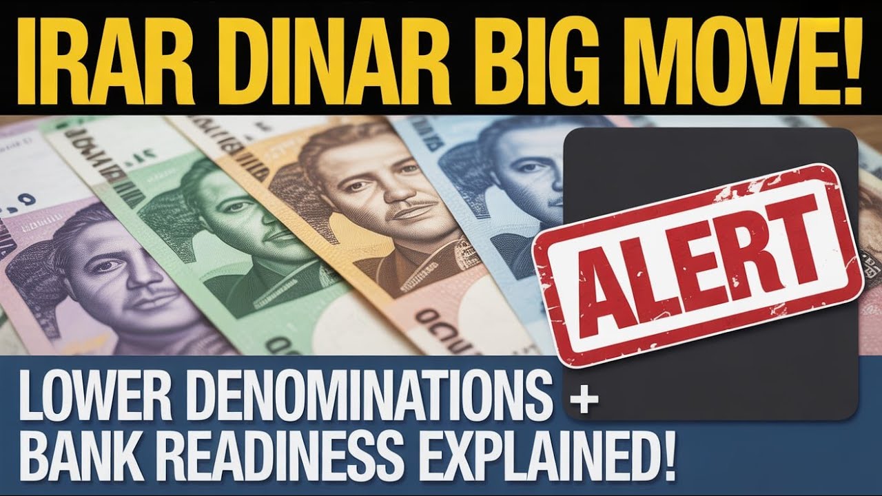 📢 Iraq Dinar ALERT! Lower Denominations + Bank Prep EXPLAINED 💵📈 Iraqi Dinar News 2025
