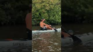 Gute Aussicht auf dem Wasser - SUP mit Kajaksitz