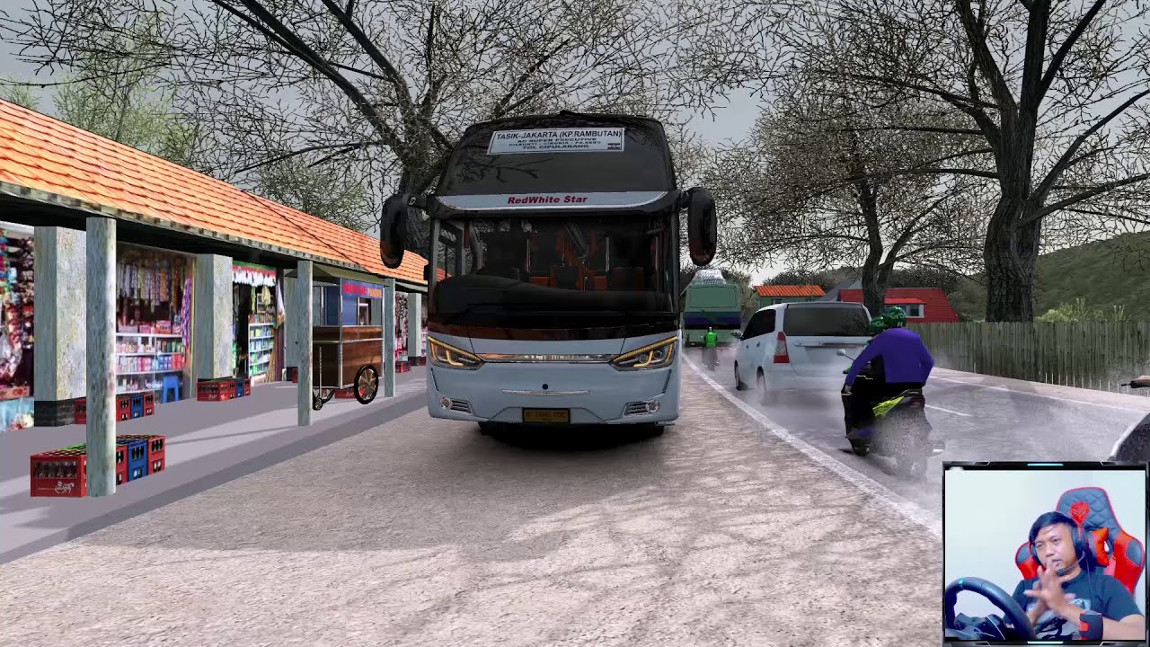 PRIMA JASA AC SUPER EXECUTIVE STAR TERMINAL INDIHIANG TASIK||ETS2 INDONESIA