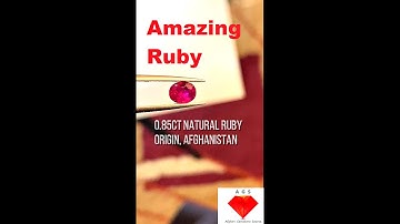 Natural unheated untreated Ruby of Afghanistan