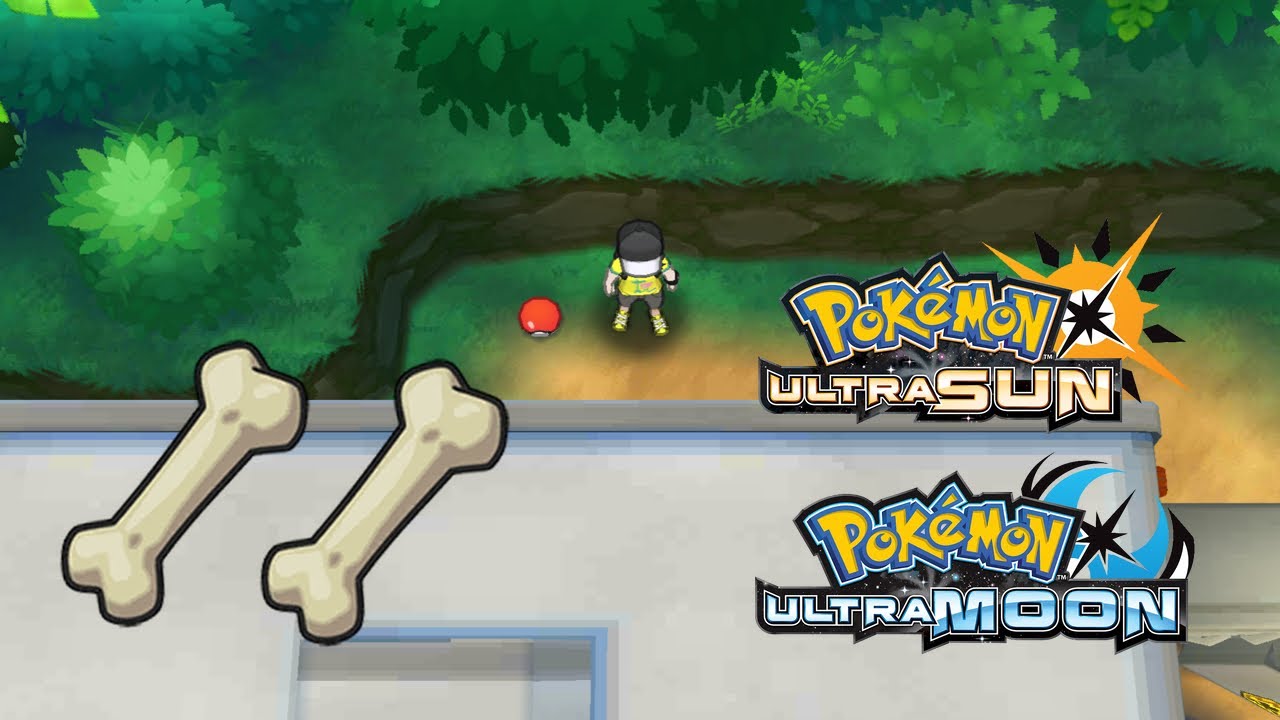 How to get All the Rare Bones in Pokemon Ultra Sun & Ultra Moon