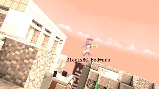 (BlocksMC Bedwars) Time to Win!