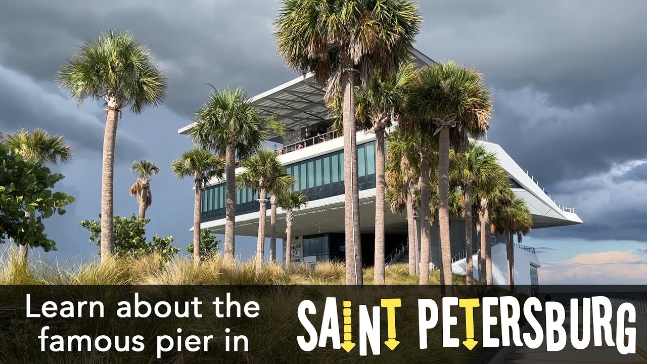 Take a trip to the St. Petersburg Pier in Florida!