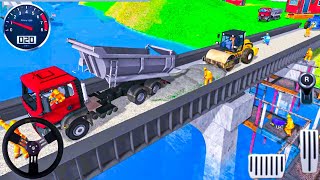 Indian Train Bridge Construction: Railroad Building Simulation - Android GamePlay #2