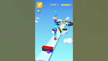 Stack Rider ✳️ 🥞 Level 3 | MAX LEVEL RELAXING GAMES #StackRider #shorts #trending