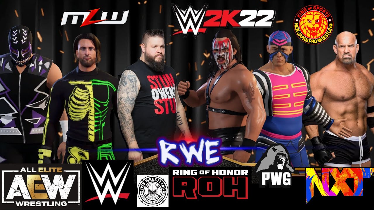 Random Royal Rumble WWE vs AEW vs ROH vs NJPW vs WCW vs ECW vs Impact