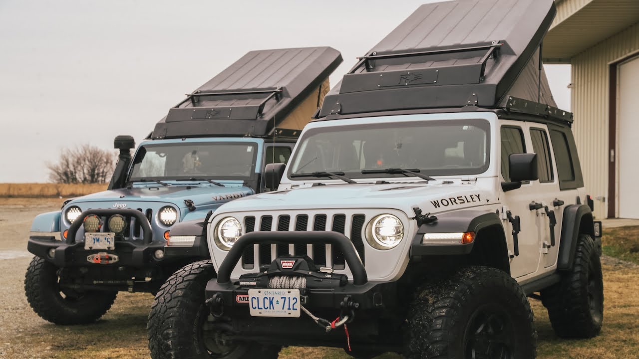 American Safari JXL | Jeep Wrangler Overland Camper With Rooftop Tent