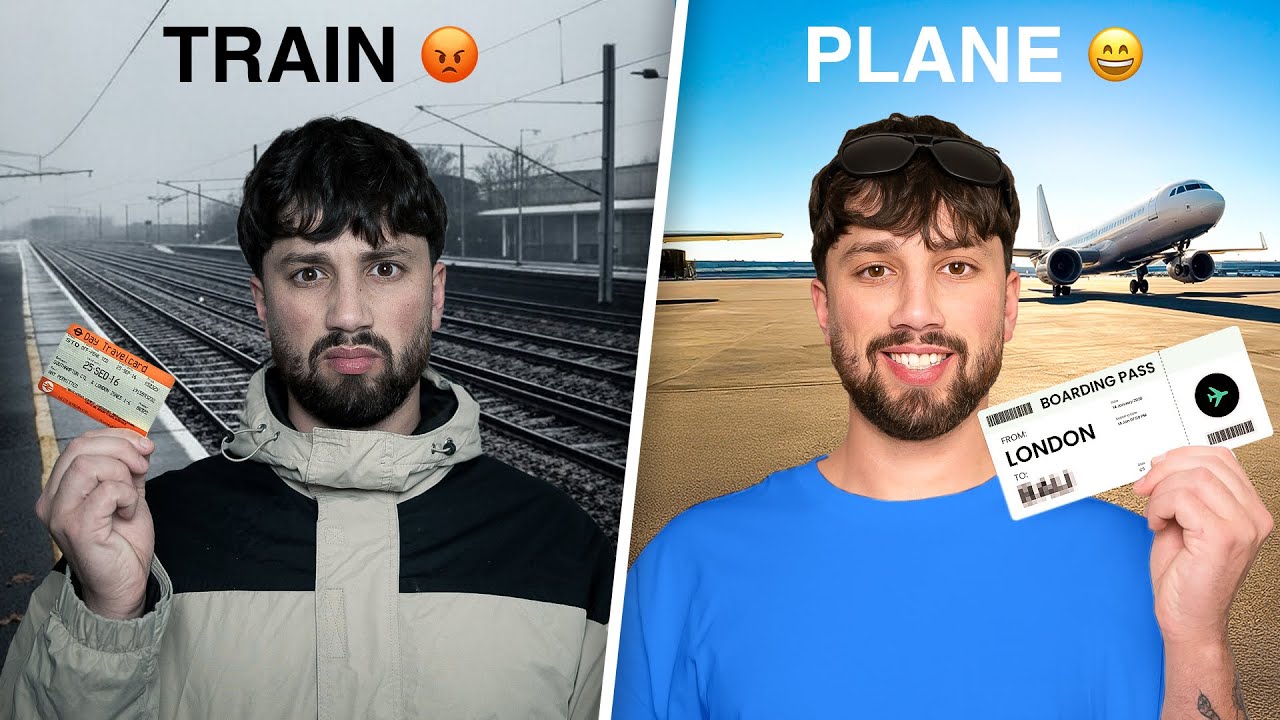 How Far Can I FLY for the Cost of a UK Train Ticket?