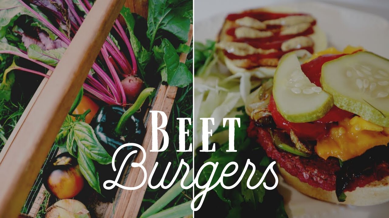 Better than the IMPOSSIBLE BURGER!? | Farm to Table Beet Burgers
