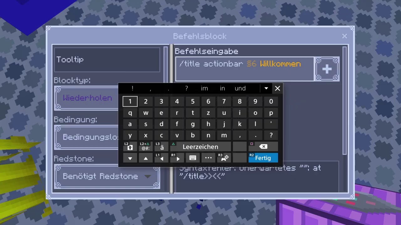 Minecraft Ps4 Bedrock Edition YouTube