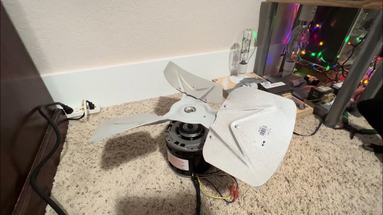 LAU Clockwise 18 Inch 3Bladed SSeries AC Unit Fan Blade Review & Spin