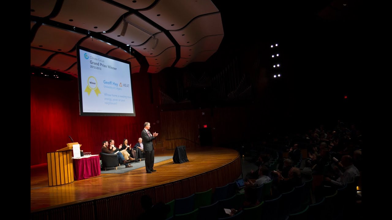 Climate CoLab Grand Prize Winner Acceptance Speech: Dr. Geoff Hay & the HEAT team from U Calgary