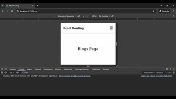 Responsive React SPA | React Router v7 + Vite + Hamburger Navigation