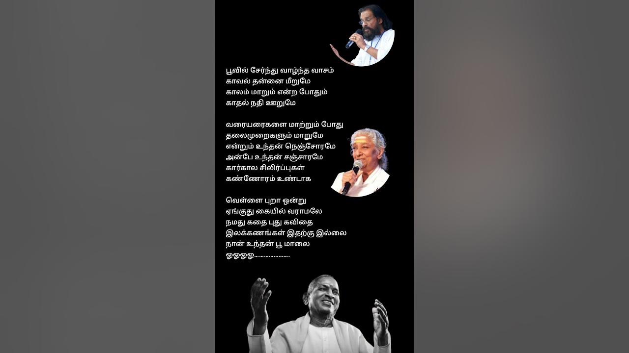 💗Vellai pura ondru | #illayaraja #kjyesudashits #sjanaki #tamillyrics #tamilstatus #tamilsong