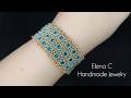 Ажурный Браслет из бисера Красивые Украшения своими руками Beautiful Beads Bracelet HandMade Jewelry
