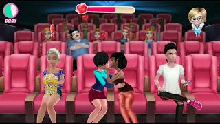 kiss game 😘💋, lesbians kissing video game 👩‍❤️‍💋‍👩👩‍❤️‍💋‍👩👩‍❤️‍💋‍👩😘 #kiss #kissing screenshot 5