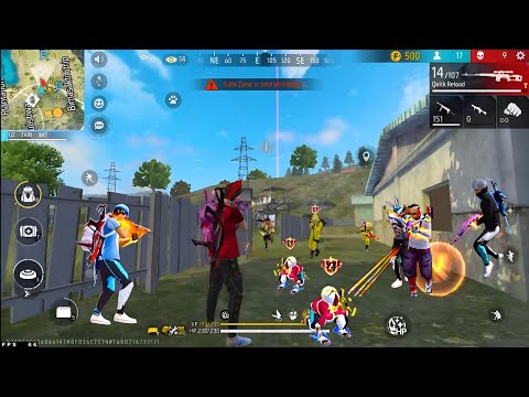 White444💥Solo vs Squad Gameplay🪂