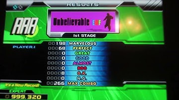 ddrkingjb! Unbelievable Expert AAA Perfect Full Combo On Dance Dance Revolution  SuperNOVA 2