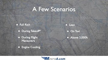 How To Lean The Mixture