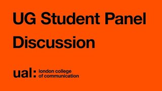 Undergraduate Student Panel Discussion Virtual Open Event