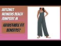 REVIEW (2026): AUTOMET Womens Beach Jumpsuit M. Features
