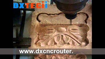 China CNC Router making wood  3D design  from Dexian