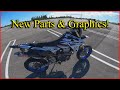 SUPERMOTO | DRZ400SM New Parts &amp; Graphics Kit!